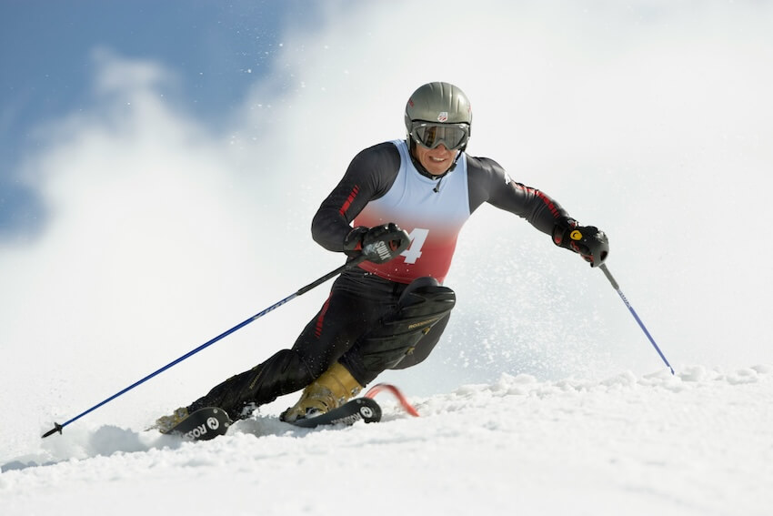 alpine skiing