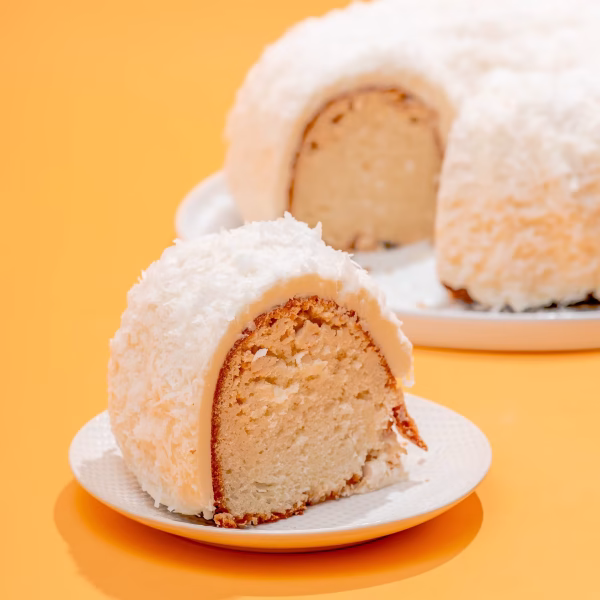 White Chocolate Coconut Bundt Cake from Doan's Bakery